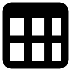 Table Icon from Core Solid Set