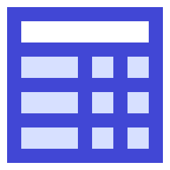 Table Icon from Sharp Duo Set