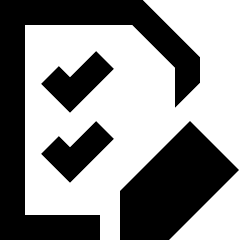 Task List Edit Icon from Sharp Remix Set