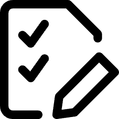 Task List Edit Icon from Core Line Set