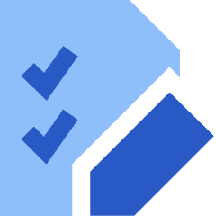 Task List Edit Icon from Sharp Flat Set