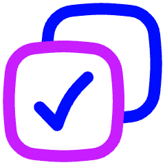 Tasks Projects Icon from Flex Neon Set