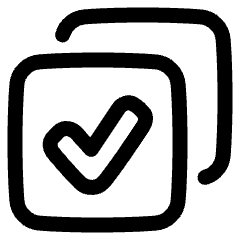 Tasks Projects Icon from Plump Line Set