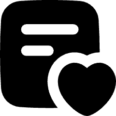 Wishlist Icon from Flex Solid Set