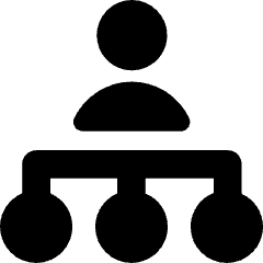 Work Organization Icon from Core Solid Set