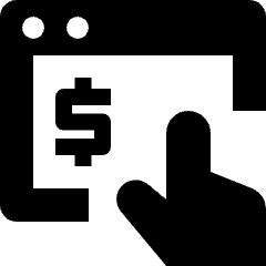 Earrning Per Page 1 Icon from Nova Solid Set