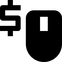 Pay Per Click Icon from Nova Solid Set