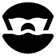 Pearl Sea Creature Icon from Nova Solid Set