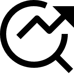 Searchengine Optimization Graph Icon from Nova Line Set