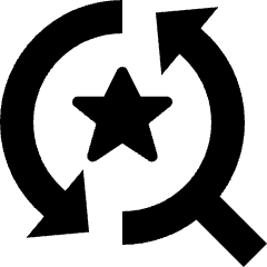 Searchengine Optimization Star Icon from Nova Solid Set