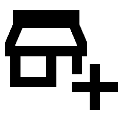 Add Business Icon from Sharp Line - Material Pro Set