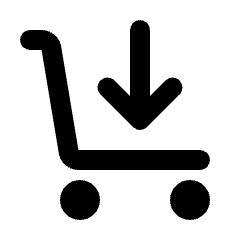 Add Trolley Fill Icon from Rounded Fill - Streamline Material Set