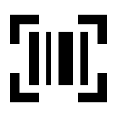 Barcode Scanner Fill Icon from Sharp Fill - Material Pro Set