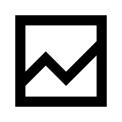 Bid Landscape Icon from Sharp Line - Material Pro Set