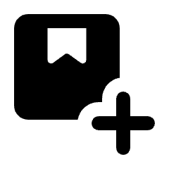 Box Add Fill Icon from Rounded Fill - Streamline Material Set