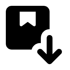 Box Load Fill Icon from Rounded Fill - Streamline Material Set