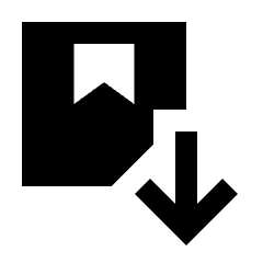 Box Load Fill Icon from Sharp Fill - Material Pro Set