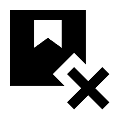 Box Remove Fill Icon from Sharp Fill - Material Pro Set