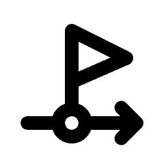 Business Progress Alt Icon from Rounded Line - Material Pro Set