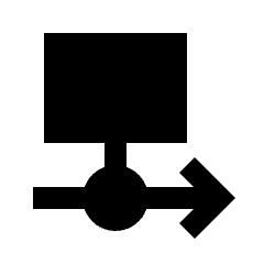 Business Progress Fill Icon from Sharp Fill - Material Pro Set