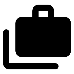 Cases Fill Icon from Rounded Fill - Streamline Material Set