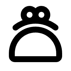 Coin Purse Icon from Rounded Line - Streamline Material Set