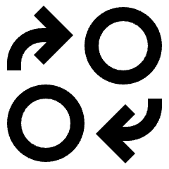 Coin Swap Icon from Sharp Line - Streamline Material Set