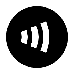 Contactless Fill Icon from Sharp Fill - Streamline Material Set