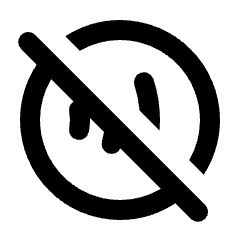 Contactless Off Icon from Rounded Line - Streamline Material Set
