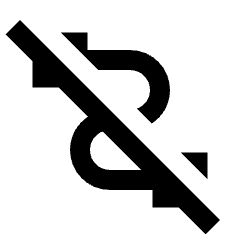 Conversion Path Off Fill Icon from Sharp Fill - Streamline Material Set