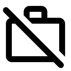 Enterprise Off Icon from Rounded Line - Material Pro Set