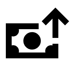 Expense Icon from Sharp Line - Streamline Material Set