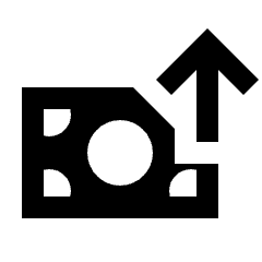 Expense Fill Icon from Sharp Fill - Streamline Material Set