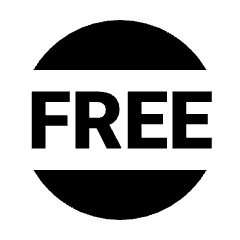 Free Circle Fill Icon from Sharp Fill - Streamline Material Set