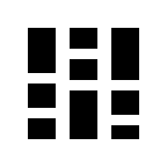 Full Stacked Bar Chart Fill Icon from Sharp Fill - Material Pro Set