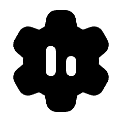 Graph Optimize Fill Icon from Rounded Fill - Streamline Material Set