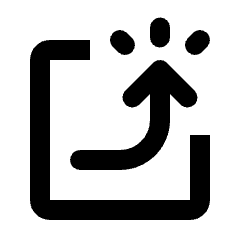Growth Though The Roof Fill Icon from Rounded Fill - Streamline Material Set
