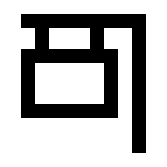 Hanging Sign Alt Icon from Sharp Line - Material Pro Set