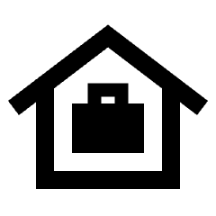 Home Office Icon from Sharp Line - Streamline Material Set