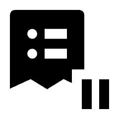 Inactive Order Fill Icon from Outlined Fill - Streamline Material Set