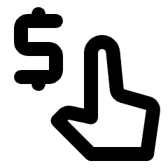 Investment Selection Icon from Rounded Line - Material Pro Set