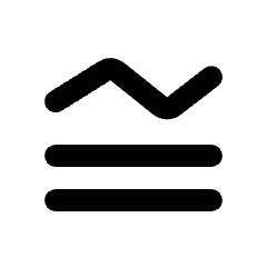 Legend Toggle Icon from Rounded Line - Streamline Material Set