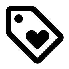 Loyalty Icon from Rounded Line - Streamline Material Set