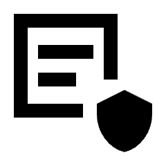 Nda Document Icon from Sharp Line - Streamline Material Set