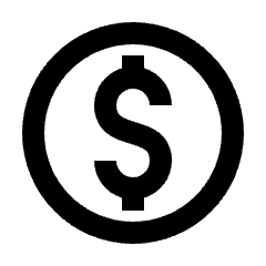 Paid Icon from Sharp Line - Streamline Material Set