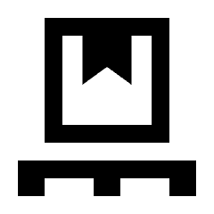 Pallet Icon from Sharp Line - Streamline Material Set