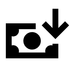 Profit Icon from Sharp Line - Material Pro Set