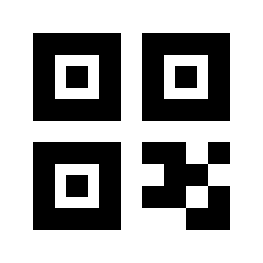 Qr Code 2 Icon from Sharp Line - Streamline Material Set