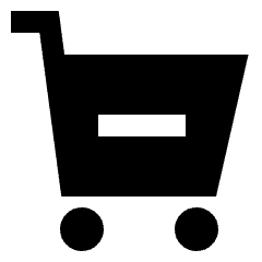 Remove Shopping Cart Fill Icon from Sharp Fill - Streamline Material Set