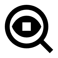 Seo Fill Icon from Sharp Fill - Streamline Material Set